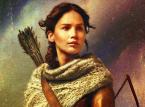 Jennifer Lawrence na plakacie filmu "Igrzyska śmierci: W pierścieniu ognia"