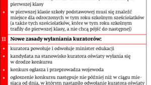 Zmiany w oświacie