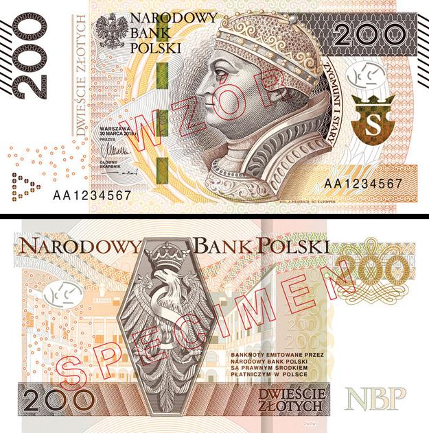 Nowy banknot 200 zł