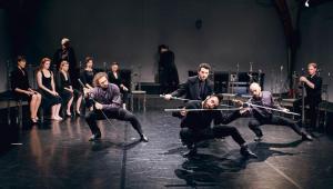 Hamlet-komentarz, Teatr Pieśń Kozła Fot. Mateusz Bral