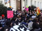 Protest studentów przeciwko zaostrzeniu ustawy antyaborcyjnej. Starcia z policją w Warszawie