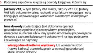 Dowody księgowe