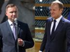 Duda: Zdumiewający tweet Tuska po zajściach pod TVP