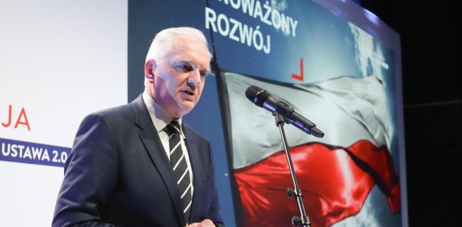 Wicepremier, minister nauki i szkolnictwa wyższego Jarosław Gowin
