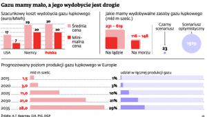 Gazu mamy mało, a jego wydobycie jest drogie
